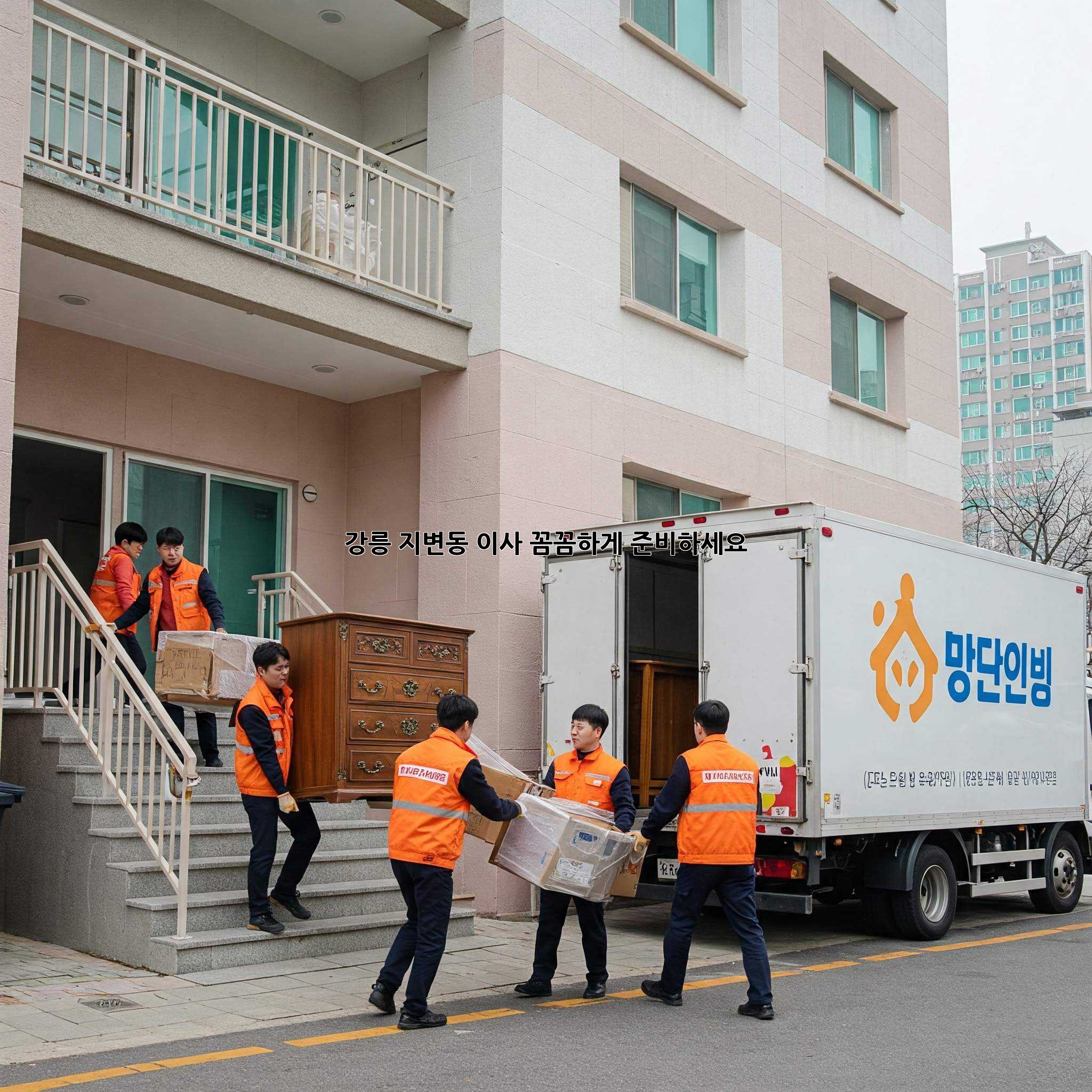 강릉 지변동 이사, 꼼꼼하게 준비하세요!